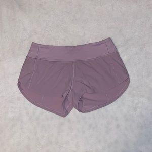Lululemon speed up short *2.5” size 4